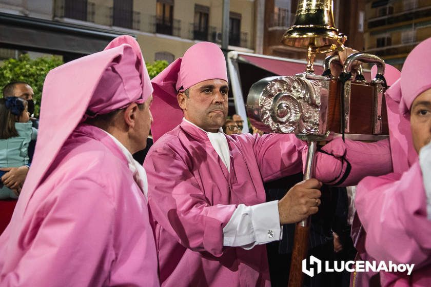 GALERÍA: Semana Santa 2022. Las imágenes del Jueves Santo: La Columna y María Stma. de la Paz y Esperanza