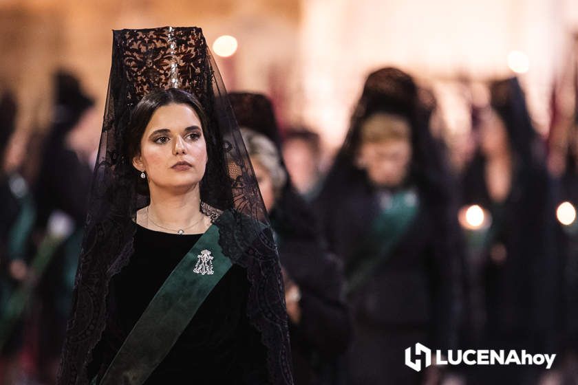 GALERÍA: Semana Santa 2022. Las imágenes del Jueves Santo: La Columna y María Stma. de la Paz y Esperanza