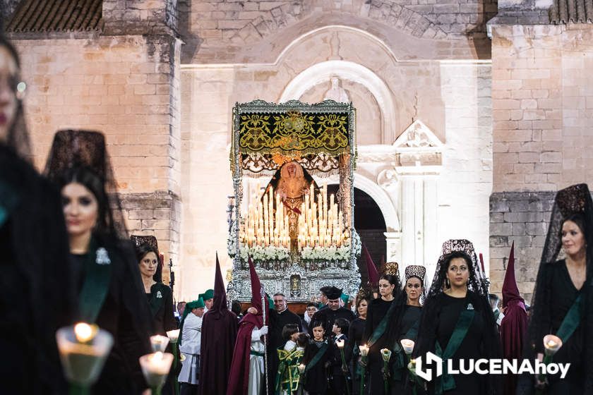 GALERÍA: Semana Santa 2022. Las imágenes del Jueves Santo: La Columna y María Stma. de la Paz y Esperanza