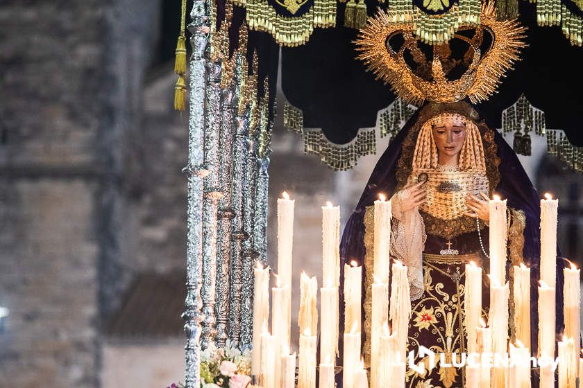 GALERÍA: Semana Santa 2022: Las imágenes del Jueves Santo: Ntro. Padre Jesús Caído y María Stma. de la Salud