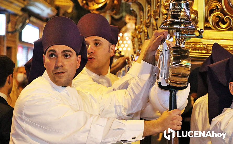 GALERÍA: Semana Santa 2022. Las imágenes del Jueves Santo: La Sangre y María Stma. del Mayor Dolor GALERÍA: Semana Santa 2022. Las imágenes del Jueves Santo: La Sangre y María Stma. del Mayor Dolor