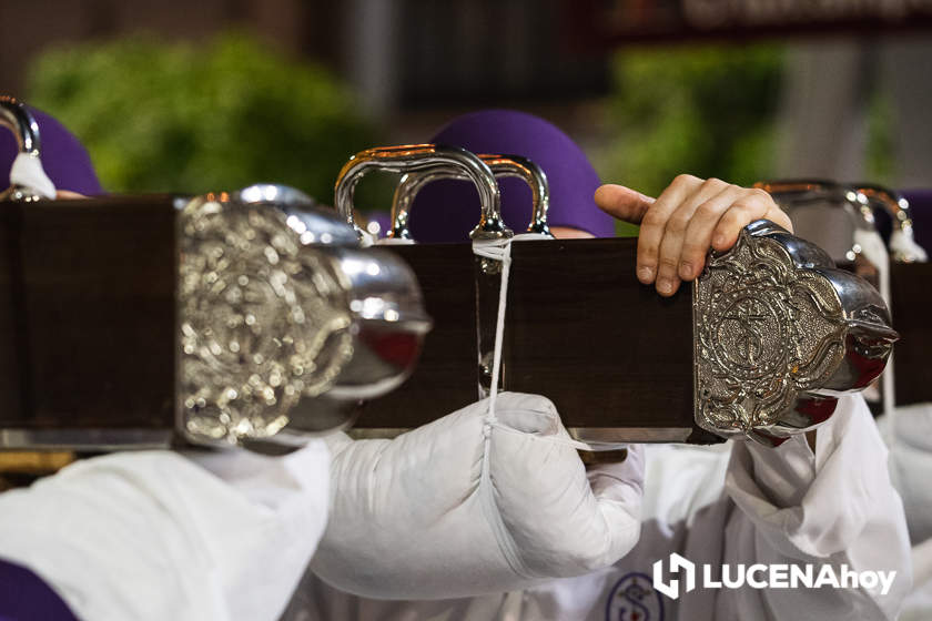 GALERÍA: Semana Santa 2022. Las imágenes del Jueves Santo: La Sangre y María Stma. del Mayor Dolor