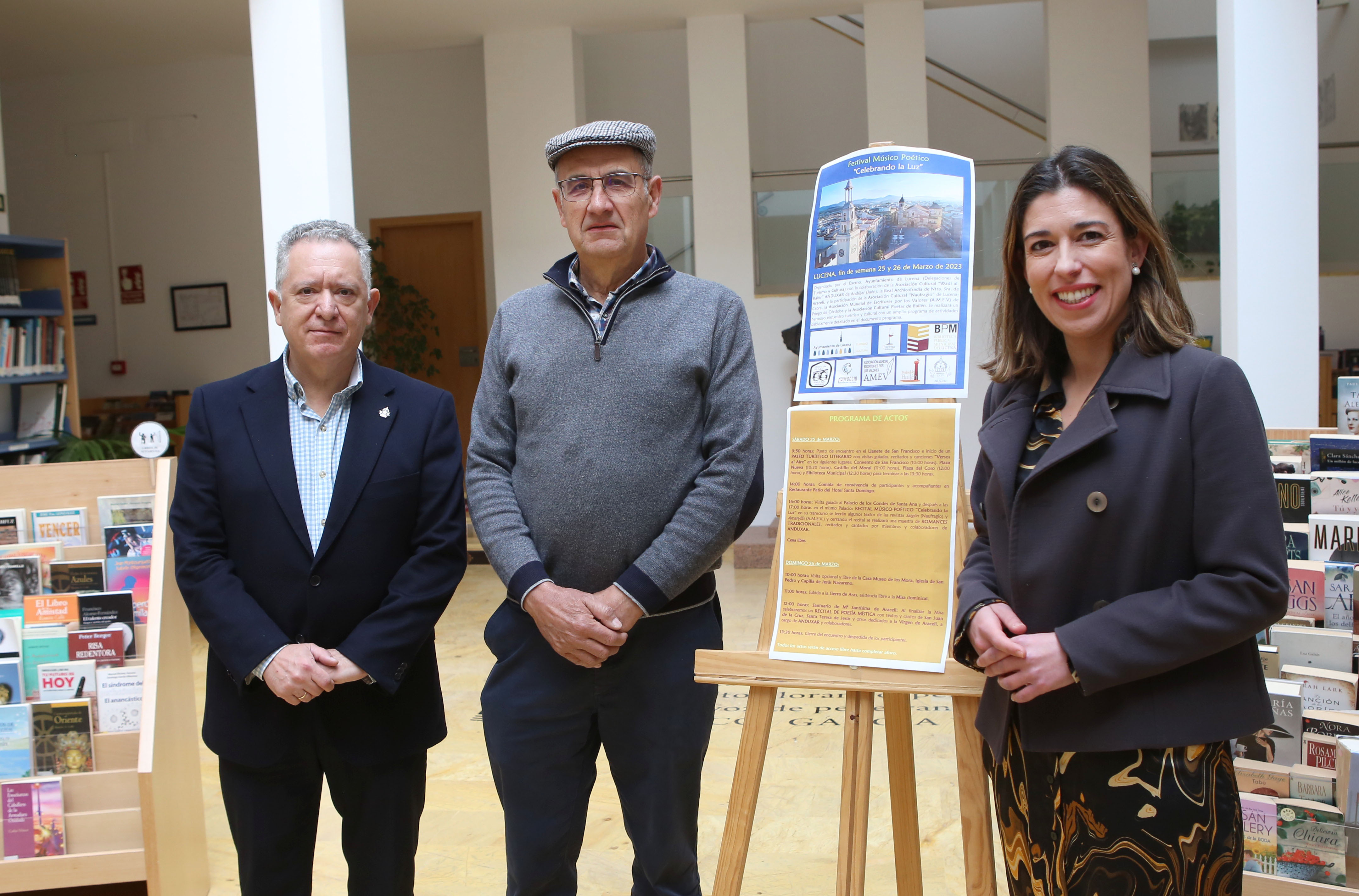 Presentación del el festival músico-poético ‘Celebrando la luz’