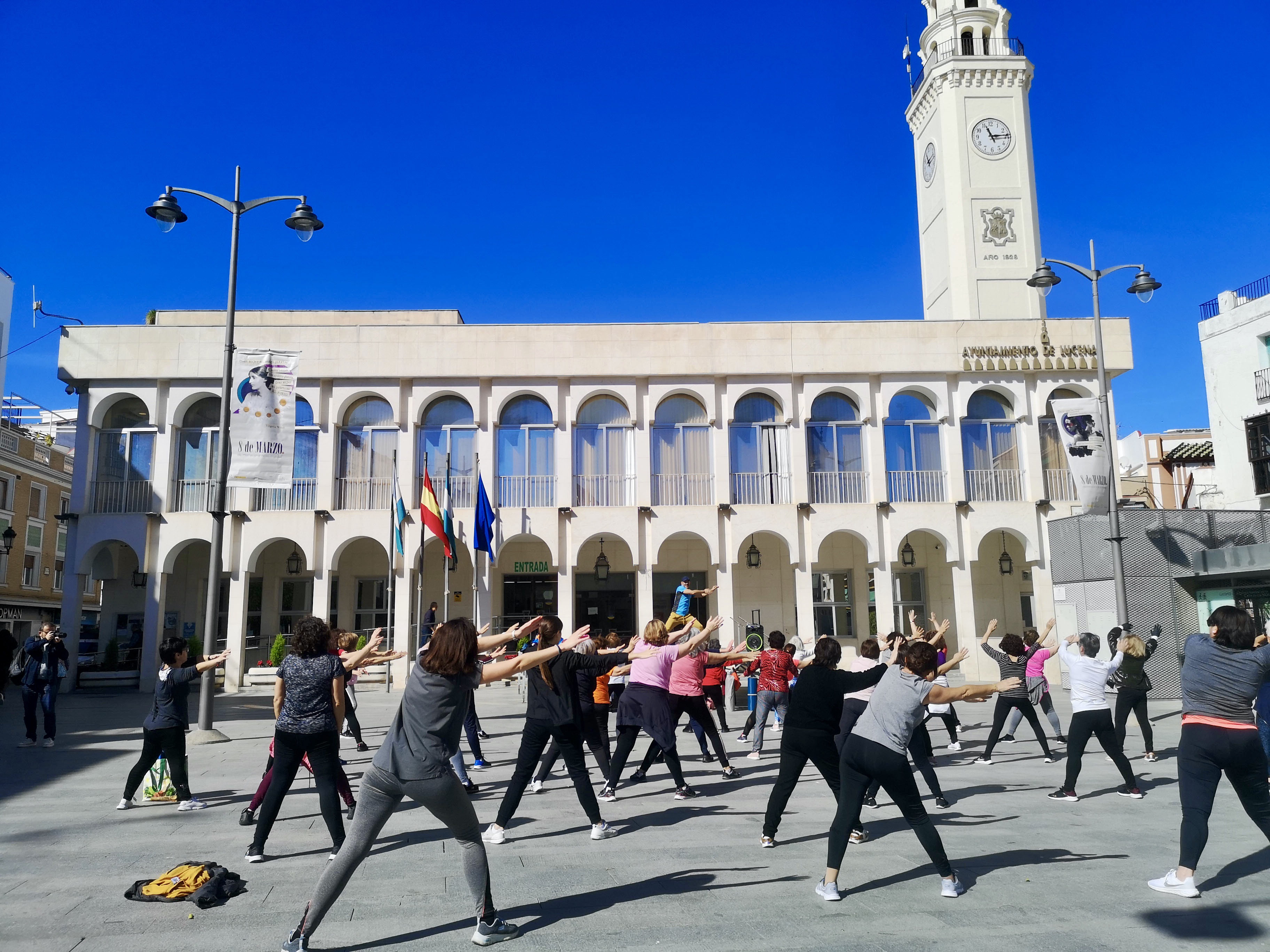 Yoga en los parques