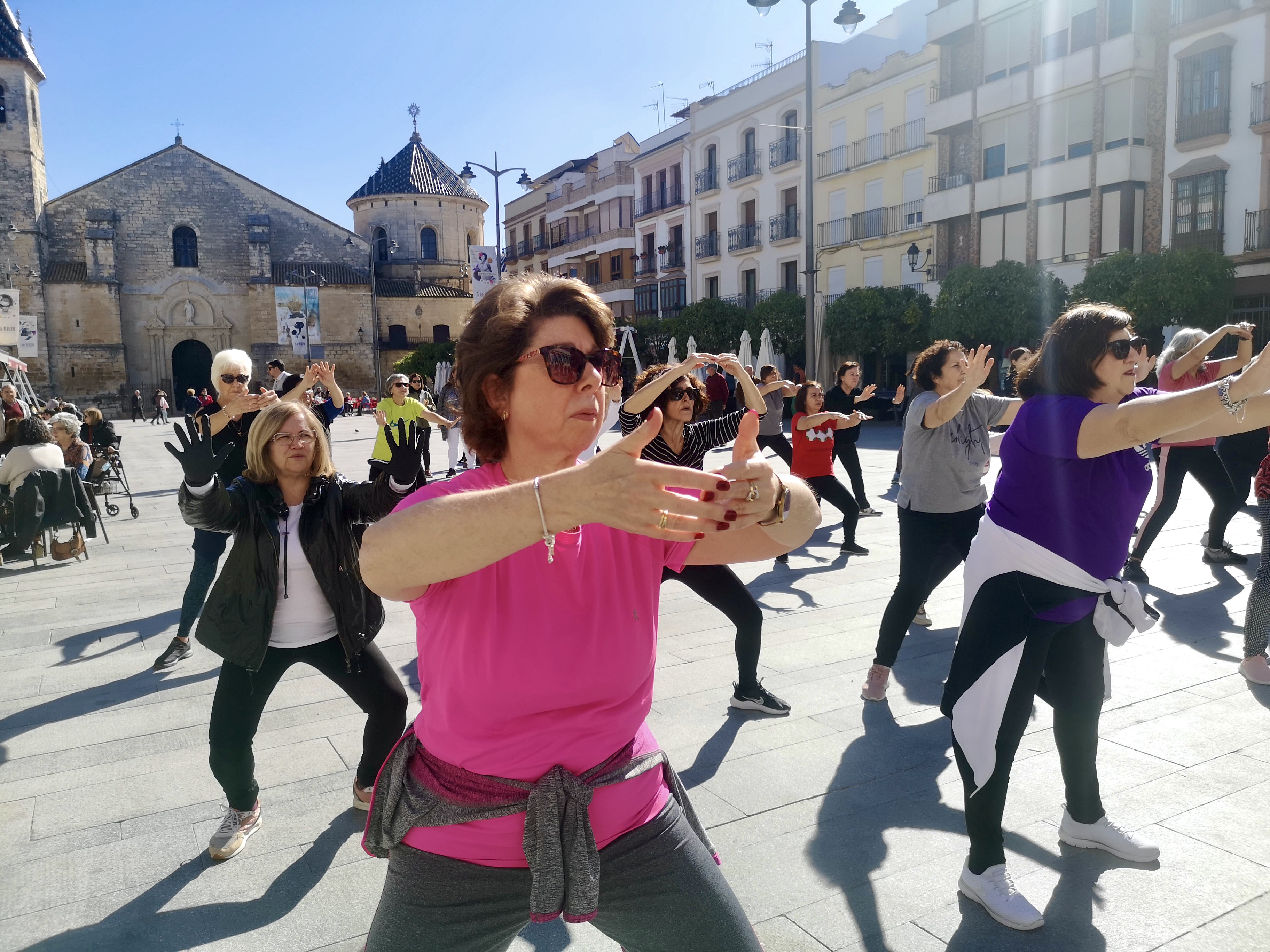 Yoga en los parques