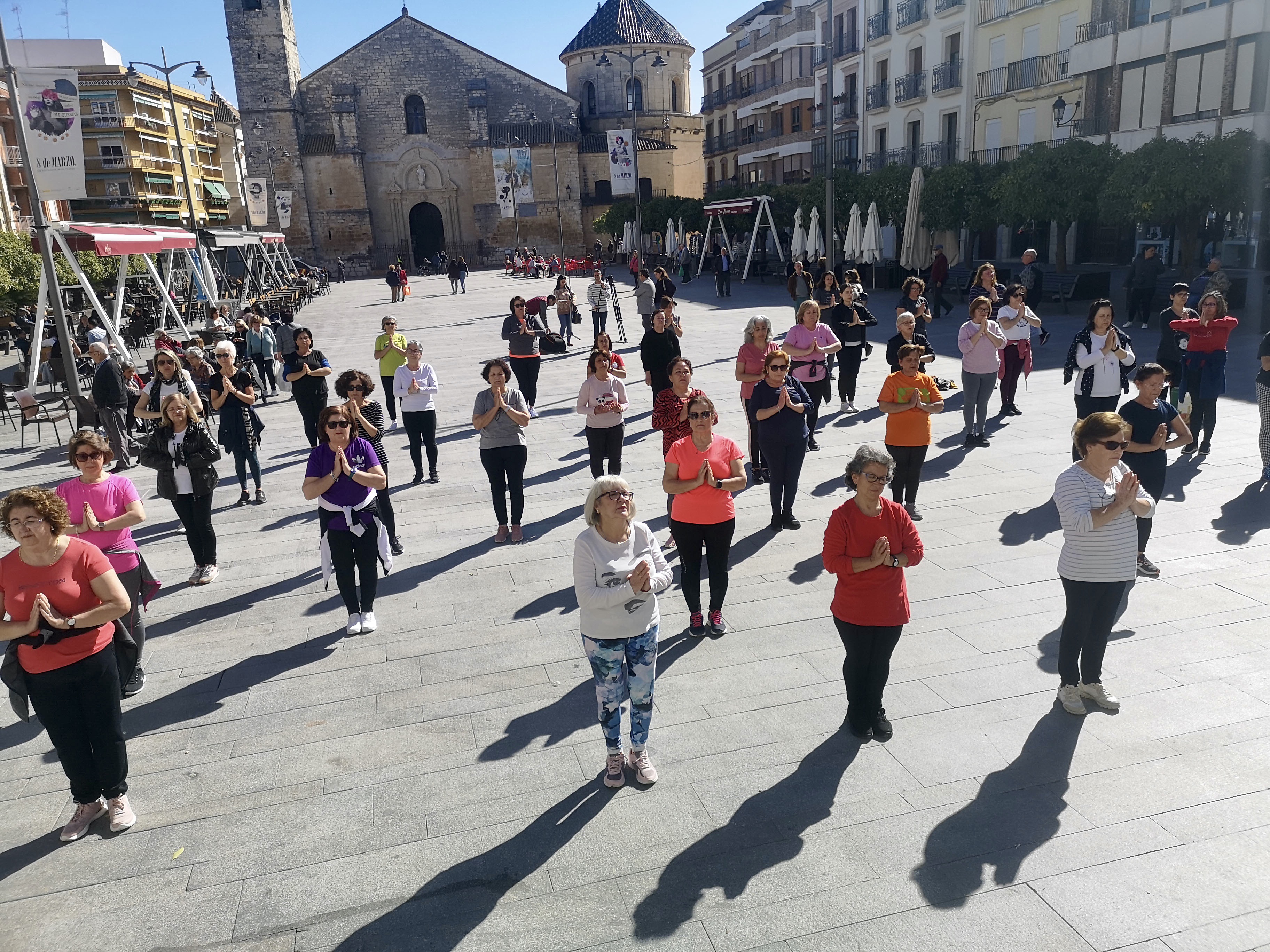 Yoga en los parques