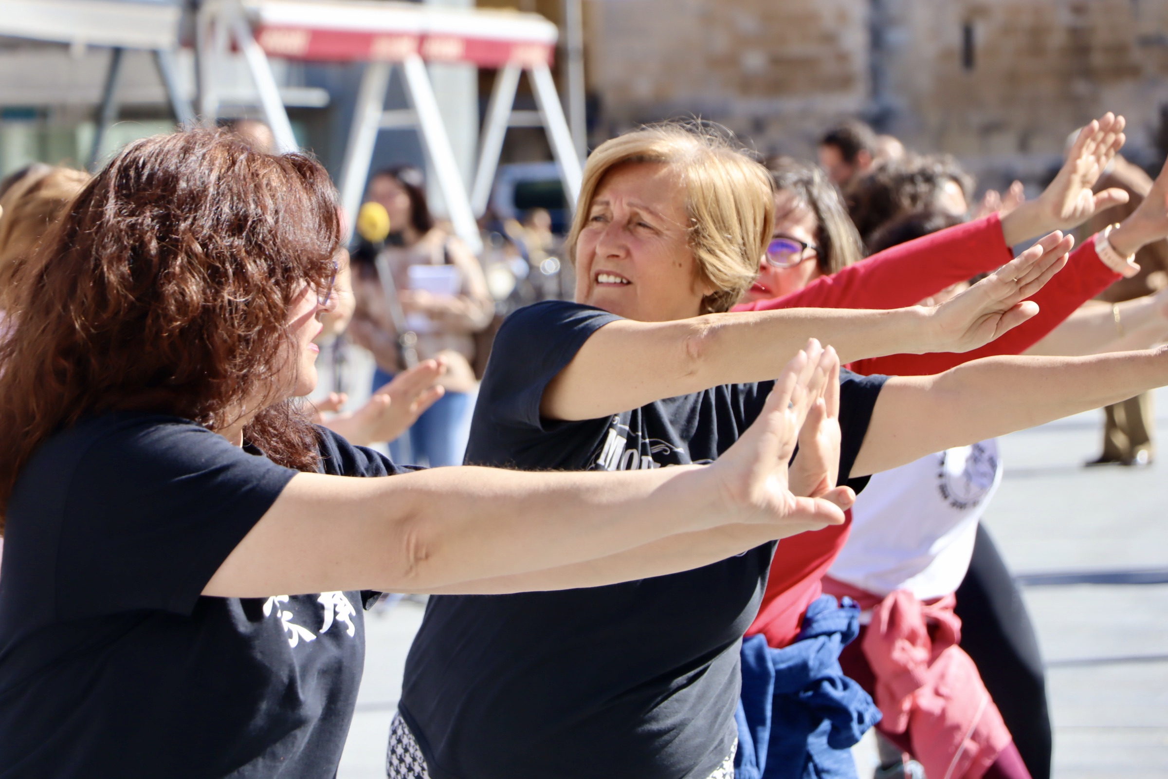 Yoga en los parques