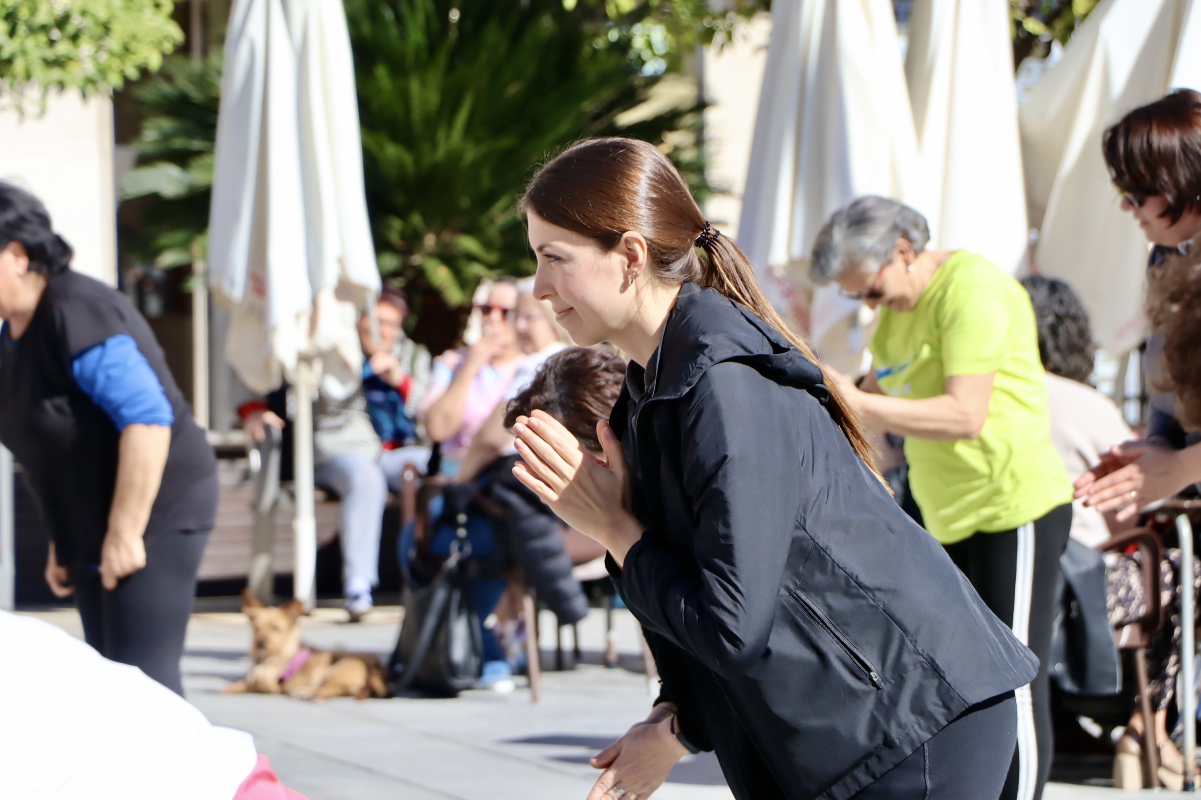 Yoga en los parques