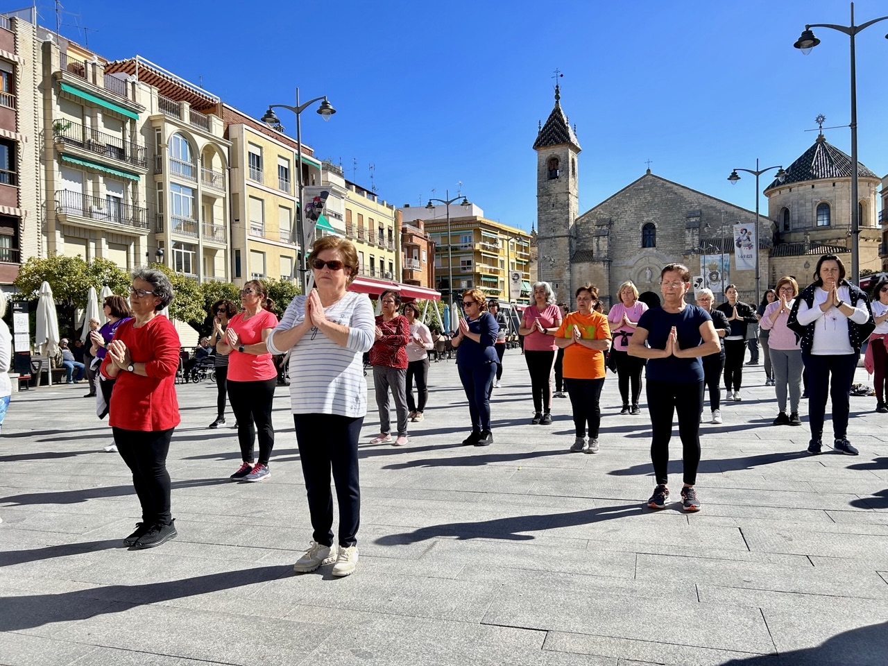 Yoga en los parques