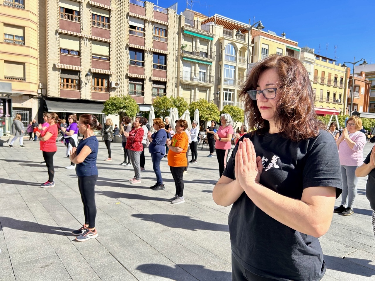 Yoga en los parques