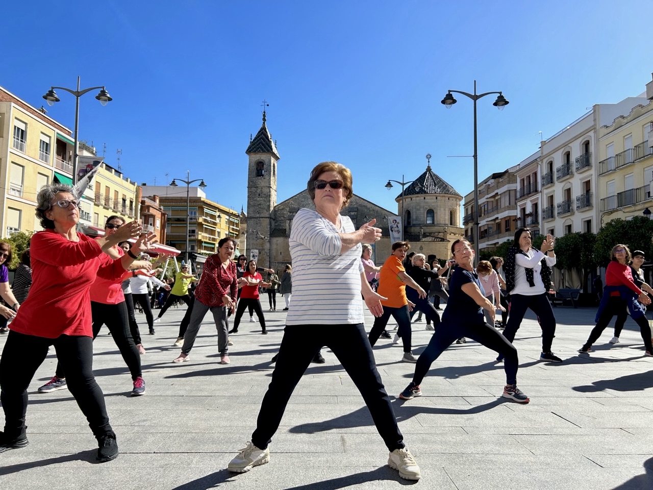 Yoga en los parques