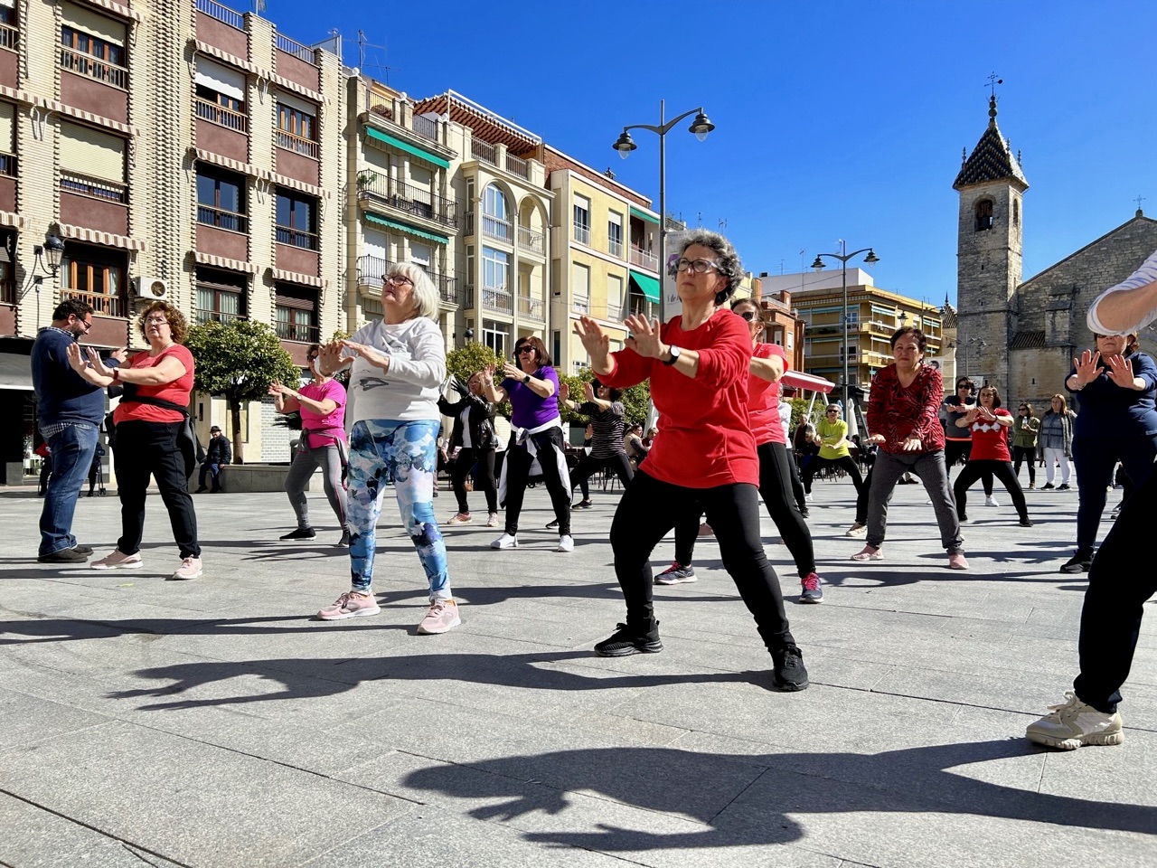 Yoga en los parques