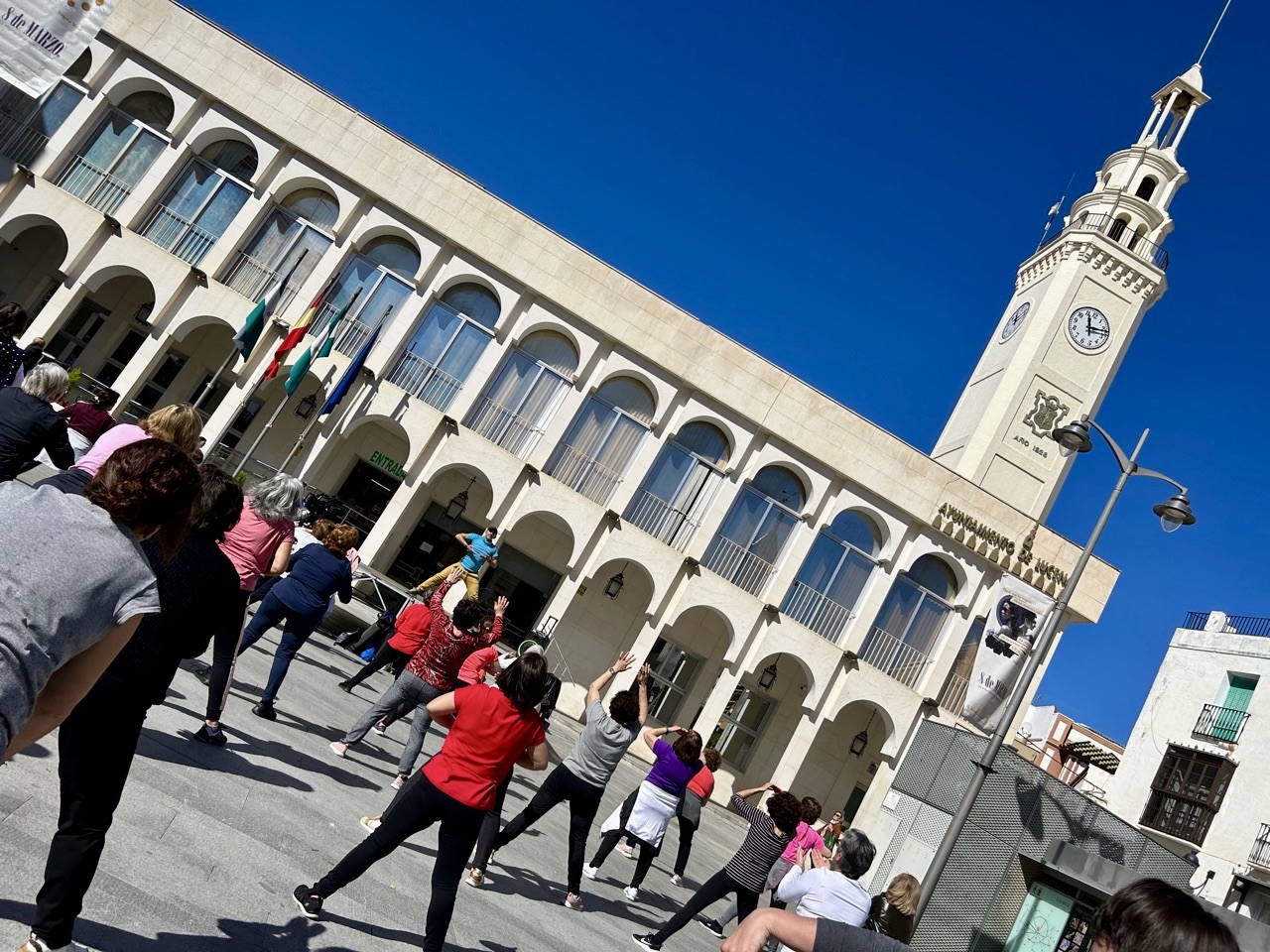 Yoga en los parques