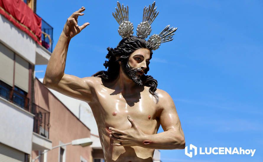 GALERÍA: Semana Santa 2022. Las imágenes del Domingo de Resurrección: Ntro. Padre Jesús Resucitado y Ntra. Sra. de los Ángeles