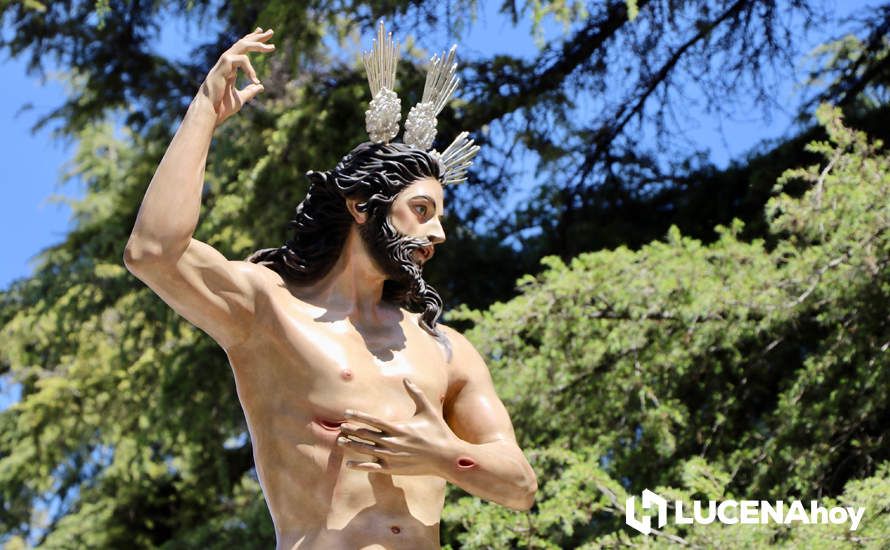 GALERÍA: Semana Santa 2022. Las imágenes del Domingo de Resurrección: Ntro. Padre Jesús Resucitado y Ntra. Sra. de los Ángeles