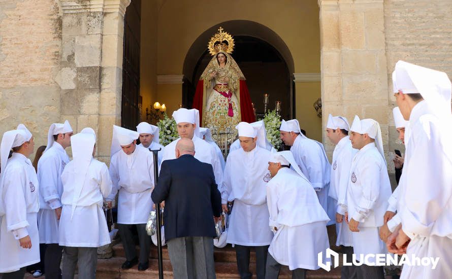 GALERÍA: Semana Santa 2022. Las imágenes del Domingo de Resurrección: Ntro. Padre Jesús Resucitado y Ntra. Sra. de los Ángeles