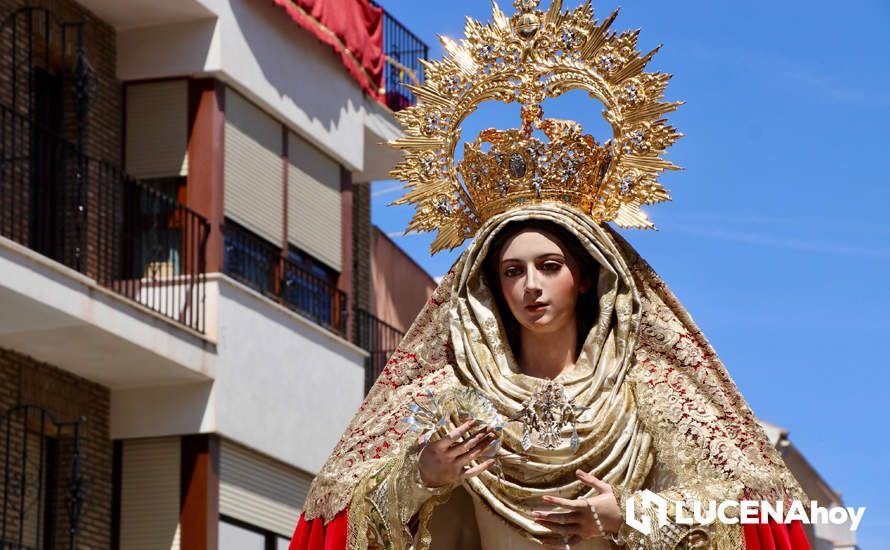 GALERÍA: Semana Santa 2022. Las imágenes del Domingo de Resurrección: Ntro. Padre Jesús Resucitado y Ntra. Sra. de los Ángeles