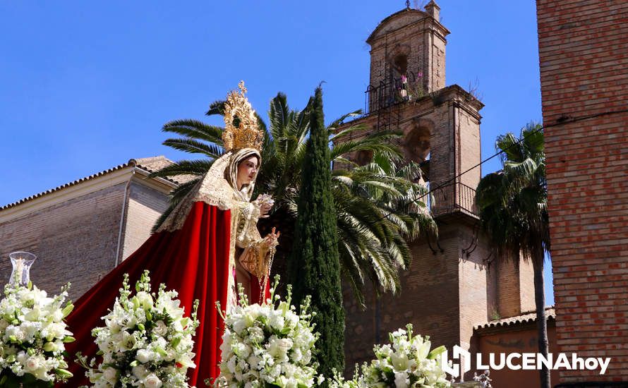 GALERÍA: Semana Santa 2022. Las imágenes del Domingo de Resurrección: Ntro. Padre Jesús Resucitado y Ntra. Sra. de los Ángeles