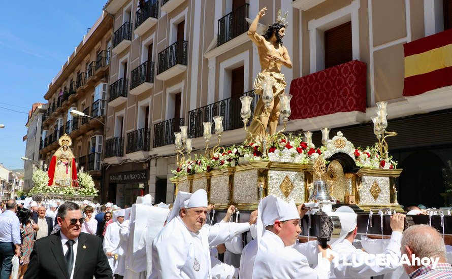 GALERÍA: Semana Santa 2022. Las imágenes del Domingo de Resurrección: Ntro. Padre Jesús Resucitado y Ntra. Sra. de los Ángeles