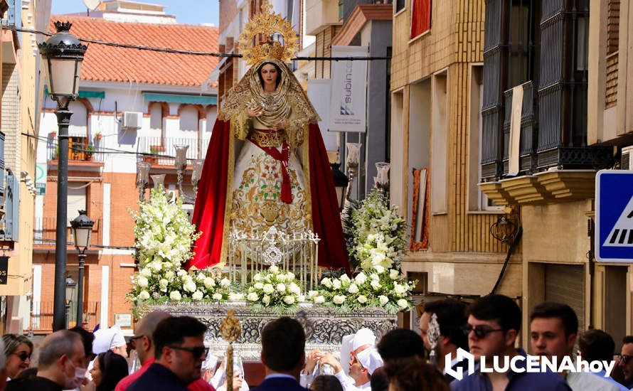 GALERÍA: Semana Santa 2022. Las imágenes del Domingo de Resurrección: Ntro. Padre Jesús Resucitado y Ntra. Sra. de los Ángeles