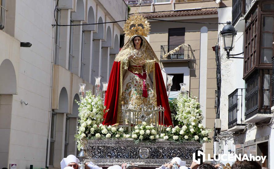 GALERÍA: Semana Santa 2022. Las imágenes del Domingo de Resurrección: Ntro. Padre Jesús Resucitado y Ntra. Sra. de los Ángeles