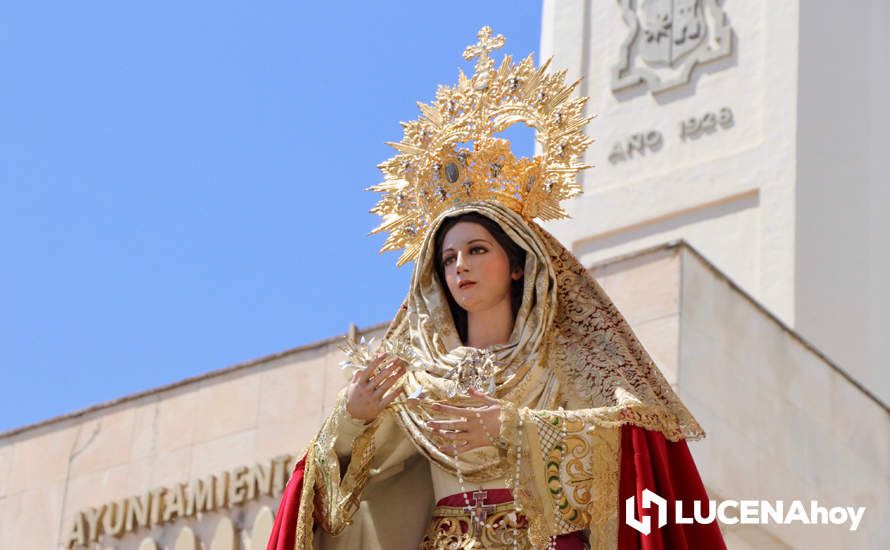 GALERÍA: Semana Santa 2022. Las imágenes del Domingo de Resurrección: Ntro. Padre Jesús Resucitado y Ntra. Sra. de los Ángeles