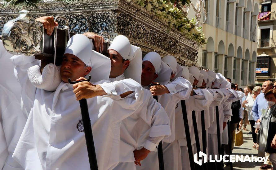 GALERÍA: Semana Santa 2022. Las imágenes del Domingo de Resurrección: Ntro. Padre Jesús Resucitado y Ntra. Sra. de los Ángeles