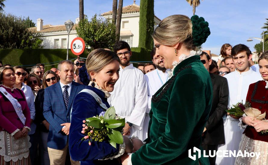 GALERÍA I: Una multitud recibe a la Virgen de Araceli en su llegada a Lucena en Romería de Bajada