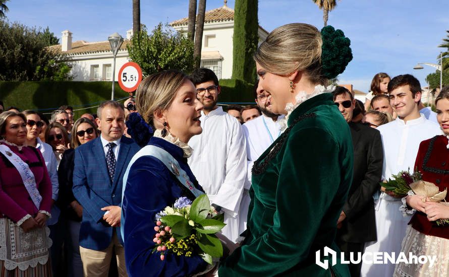 GALERÍA I: Una multitud recibe a la Virgen de Araceli en su llegada a Lucena en Romería de Bajada