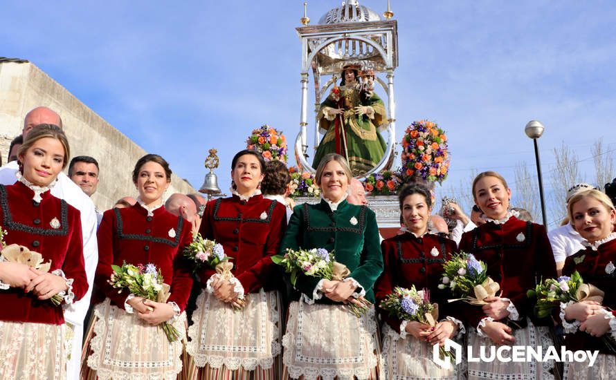 GALERÍA I: Una multitud recibe a la Virgen de Araceli en su llegada a Lucena en Romería de Bajada