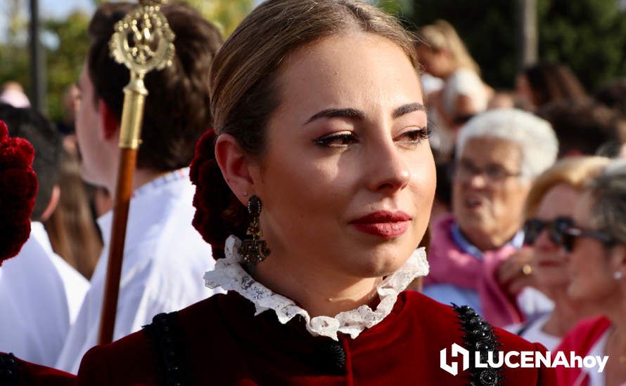 GALERÍA I: Una multitud recibe a la Virgen de Araceli en su llegada a Lucena en Romería de Bajada