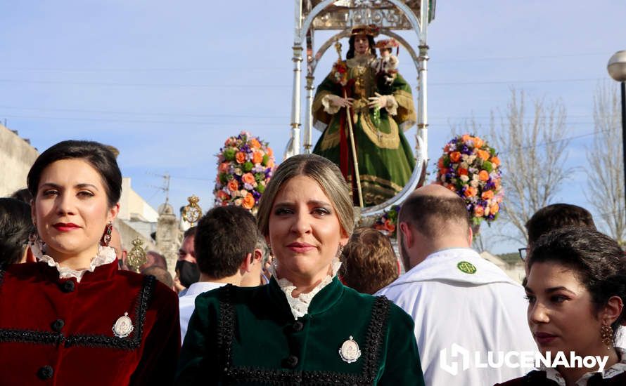 GALERÍA I: Una multitud recibe a la Virgen de Araceli en su llegada a Lucena en Romería de Bajada