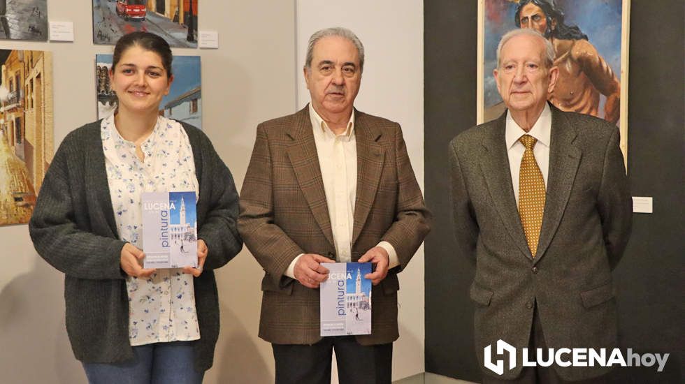  Carmen Beato, Manuel Roldán y Antonio Molina durante la presentación de la muestra 