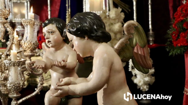Restauración de los angelitos de la Virgen de las Angustias Restauración de los angelitos de la Virgen de las Angustias