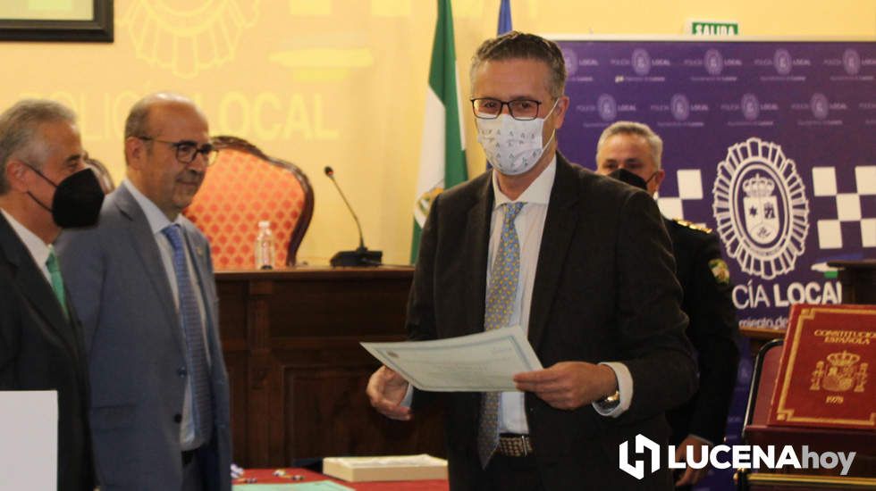 GALERÍA: Las imágenes del acto central del Día de la Policía Local en Lucena GALERÍA: Las imágenes del acto central del Día de la Policía Local en Lucena