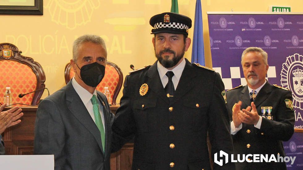 GALERÍA: Las imágenes del acto central del Día de la Policía Local en Lucena