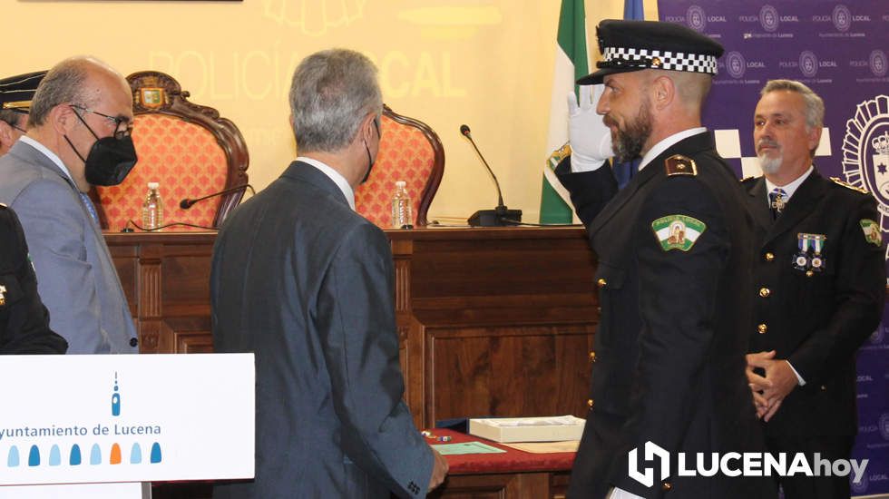 GALERÍA: Las imágenes del acto central del Día de la Policía Local en Lucena GALERÍA: Las imágenes del acto central del Día de la Policía Local en Lucena