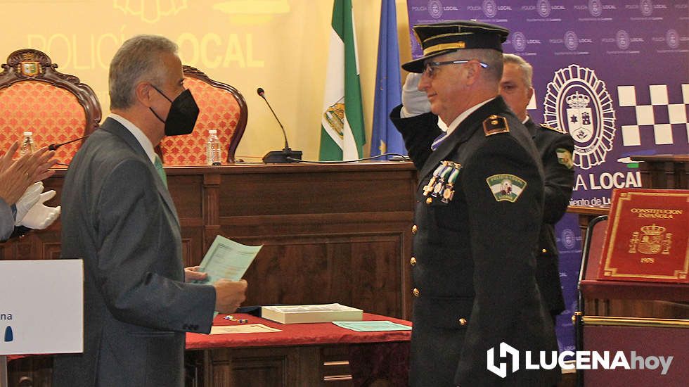 GALERÍA: Las imágenes del acto central del Día de la Policía Local en Lucena GALERÍA: Las imágenes del acto central del Día de la Policía Local en Lucena