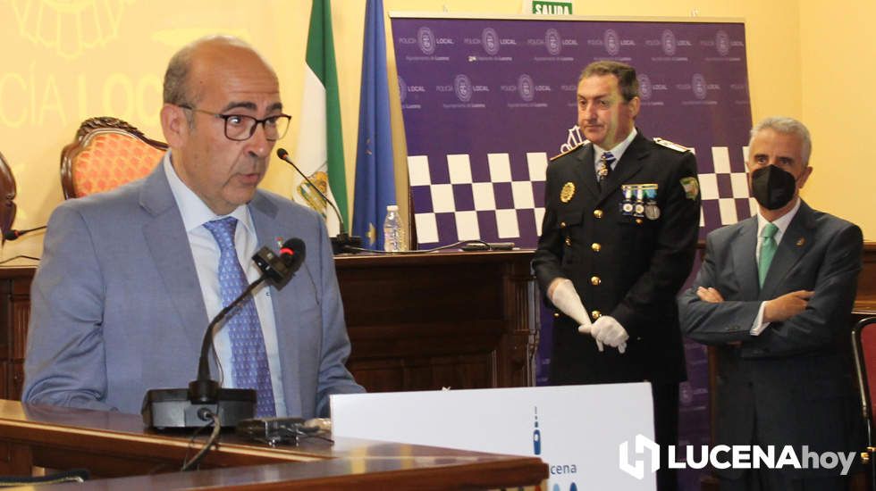 GALERÍA: Las imágenes del acto central del Día de la Policía Local en Lucena GALERÍA: Las imágenes del acto central del Día de la Policía Local en Lucena