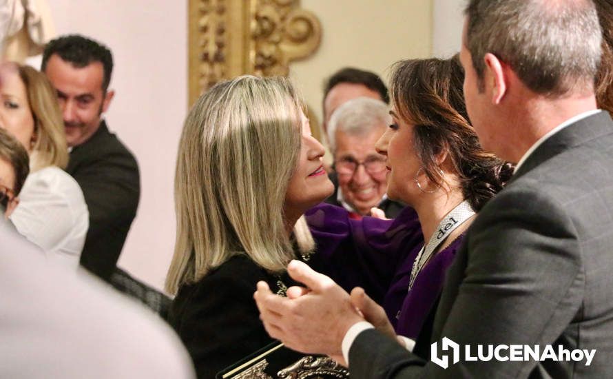 GALERÍA: Araceli Rodríguez Yebra evoca los 50 años de la Hermandad del Rocío de Lucena en su emotivo pregón