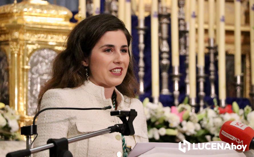 GALERÍA: Araceli Rodríguez Yebra evoca los 50 años de la Hermandad del Rocío de Lucena en su emotivo pregón GALERÍA: Araceli Rodríguez Yebra evoca los 50 años de la Hermandad del Rocío de Lucena en su emotivo pregón
