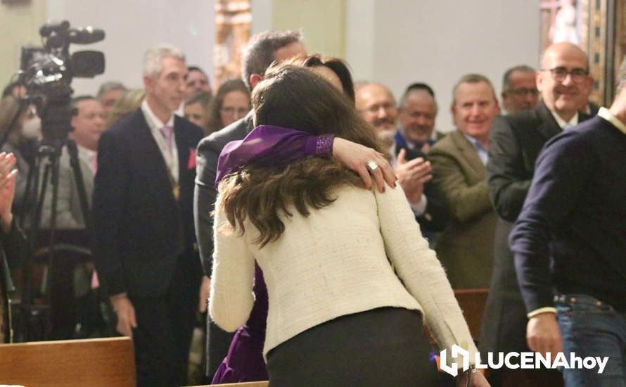 GALERÍA: Araceli Rodríguez Yebra evoca los 50 años de la Hermandad del Rocío de Lucena en su emotivo pregón