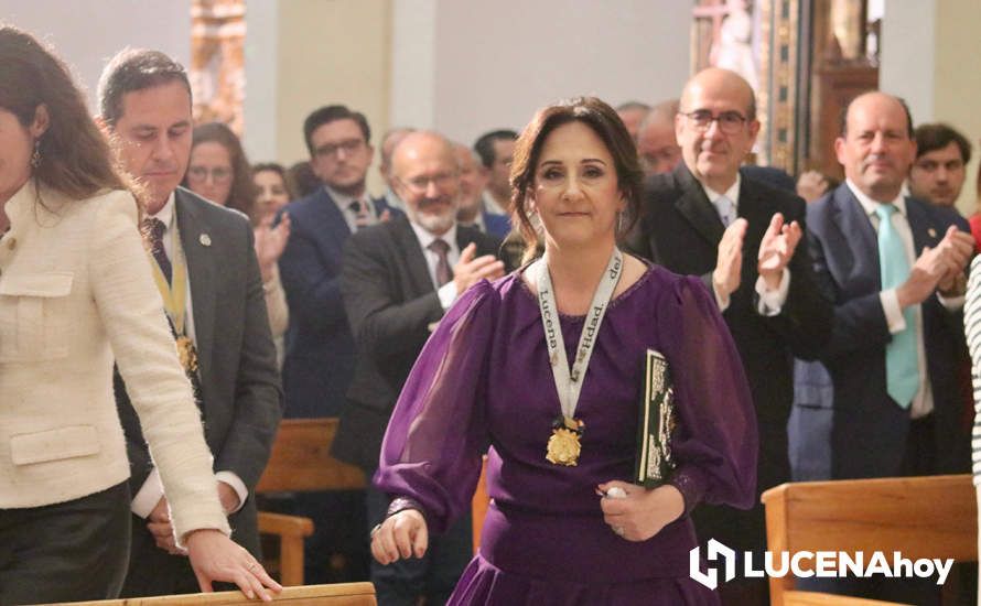 GALERÍA: Araceli Rodríguez Yebra evoca los 50 años de la Hermandad del Rocío de Lucena en su emotivo pregón