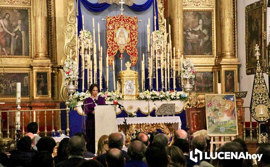 GALERÍA: Araceli Rodríguez Yebra evoca los 50 años de la Hermandad del Rocío de Lucena en su emotivo pregón GALERÍA: Araceli Rodríguez Yebra evoca los 50 años de la Hermandad del Rocío de Lucena en su emotivo pregón