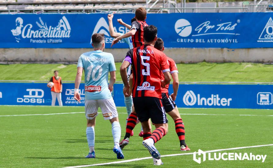 GALERÍA: El Ciudad de Lucena peleará por el ascenso tras derrotar al Cartaya (1-0): Las fotos de la victoria y la celebración en el campo y la grada