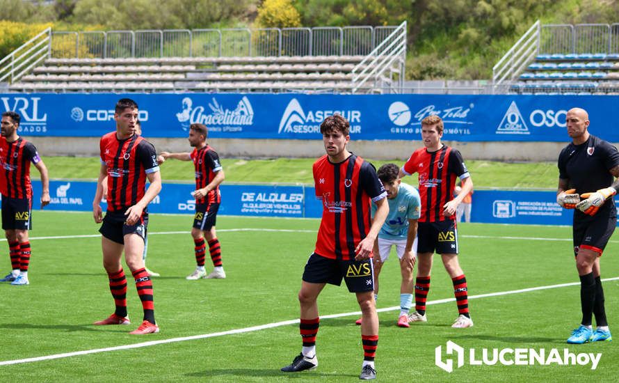 GALERÍA: El Ciudad de Lucena peleará por el ascenso tras derrotar al Cartaya (1-0): Las fotos de la victoria y la celebración en el campo y la grada