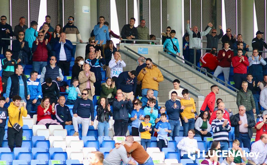 GALERÍA: El Ciudad de Lucena peleará por el ascenso tras derrotar al Cartaya (1-0): Las fotos de la victoria y la celebración en el campo y la grada