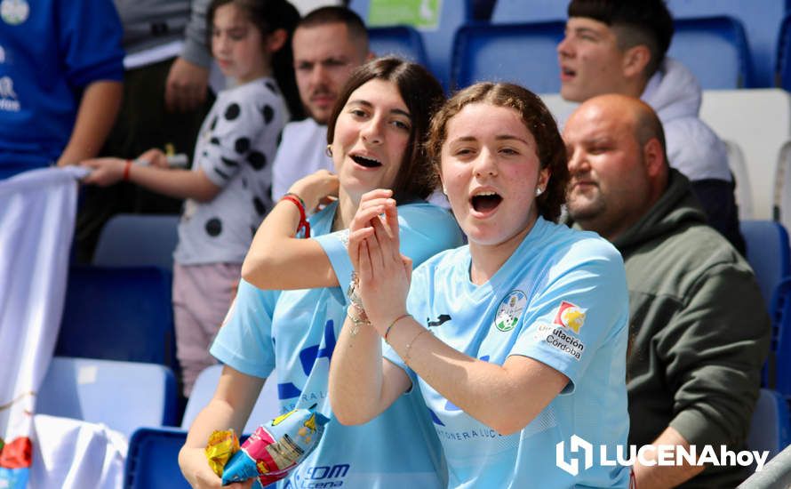 GALERÍA: El Ciudad de Lucena peleará por el ascenso tras derrotar al Cartaya (1-0): Las fotos de la victoria y la celebración en el campo y la grada