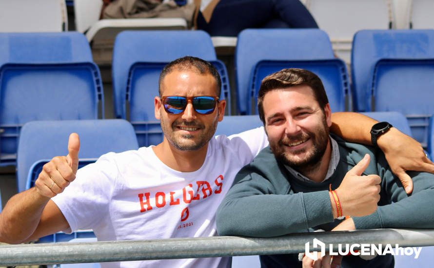 GALERÍA: El Ciudad de Lucena peleará por el ascenso tras derrotar al Cartaya (1-0): Las fotos de la victoria y la celebración en el campo y la grada