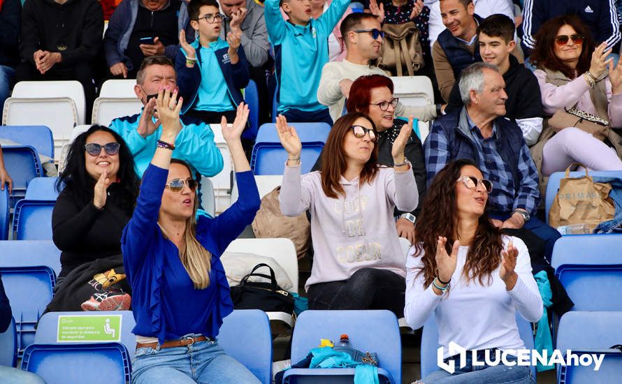 GALERÍA: El Ciudad de Lucena peleará por el ascenso tras derrotar al Cartaya (1-0): Las fotos de la victoria y la celebración en el campo y la grada